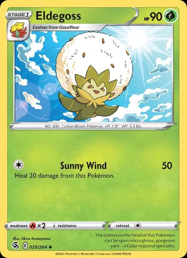 Eldegoss 25/264, Fusion Strike