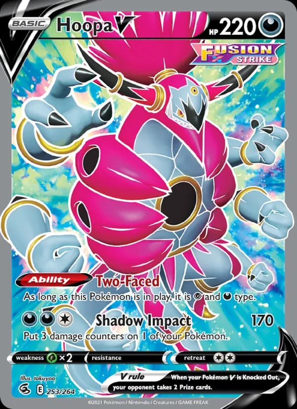 Hoopa V 253/264, Fusion Strike