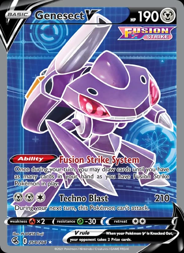 Genesect V 254/264, Fusion Strike