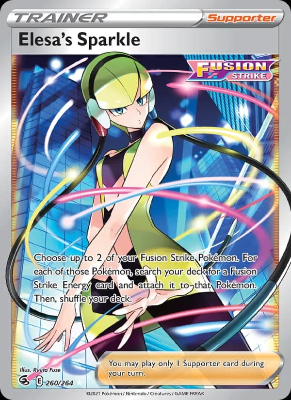 Elesa's Sparkle 260/264, Fusion Strike