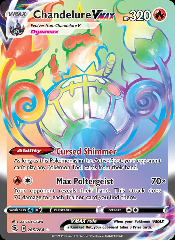 Chandelure VMAX 265/264, Fusion Strike