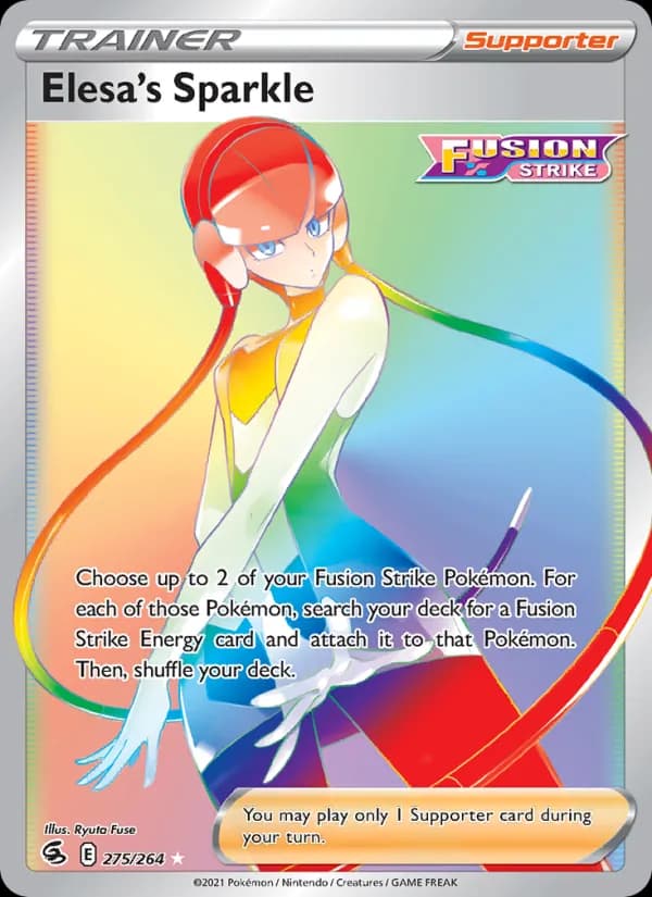 Elesa's Sparkle 275/264, Fusion Strike