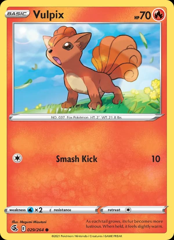 Vulpix 29/264, Fusion Strike