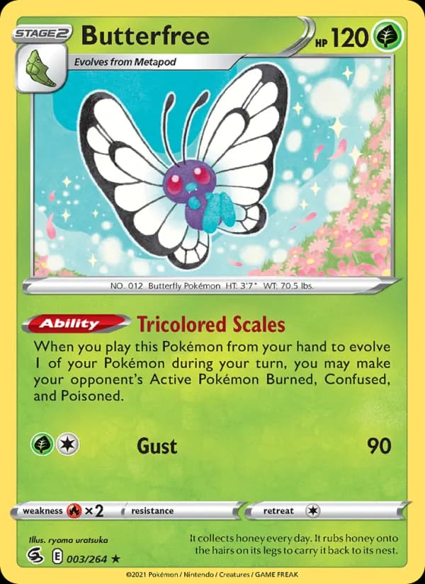 Butterfree 3/264, Fusion Strike
