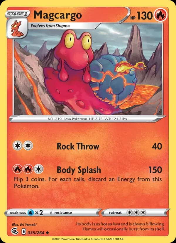 Magcargo 35/264, Fusion Strike
