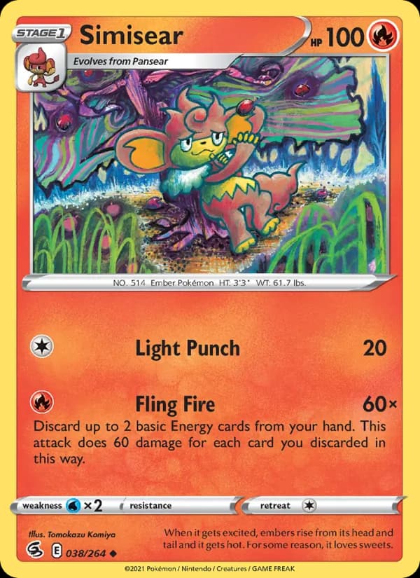 Simisear 38/264, Fusion Strike