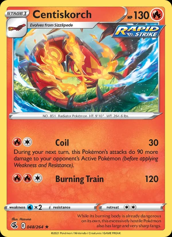 Centiskorch 48/264, Fusion Strike