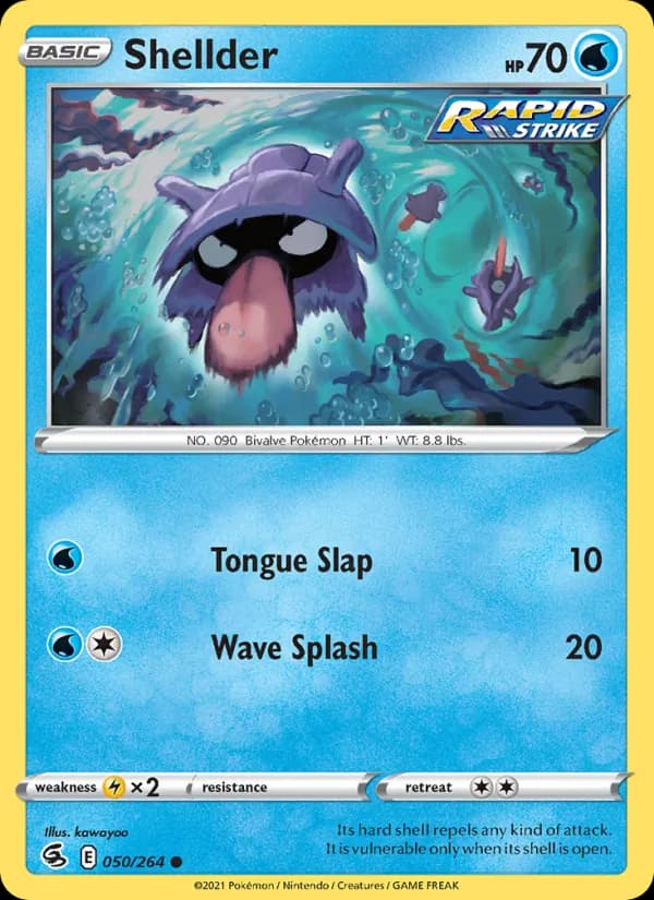 Shellder 50/264, Fusion Strike