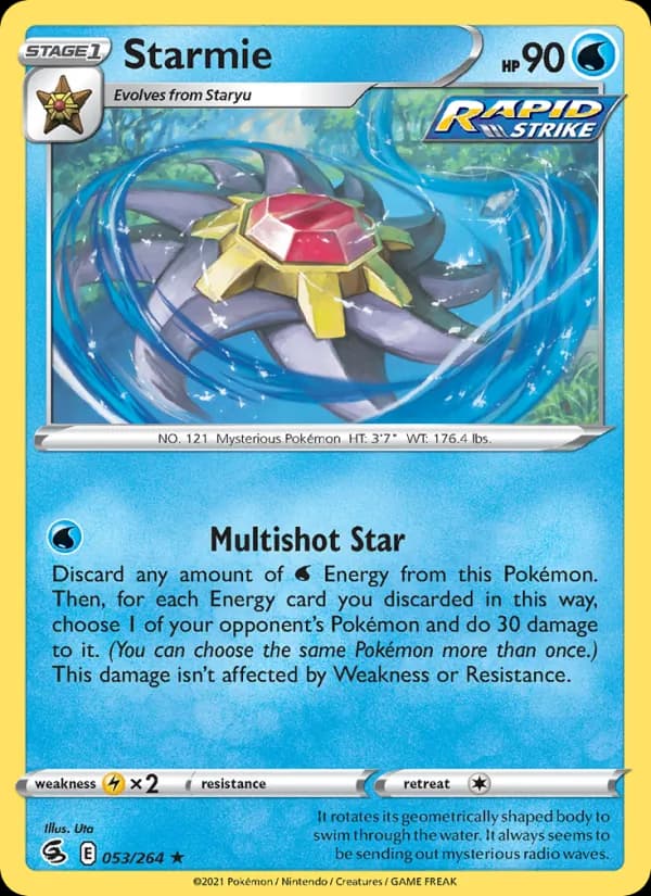 Starmie 53/264, Fusion Strike