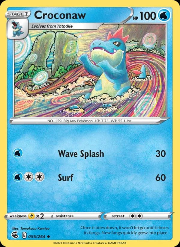 Croconaw 56/264, Fusion Strike