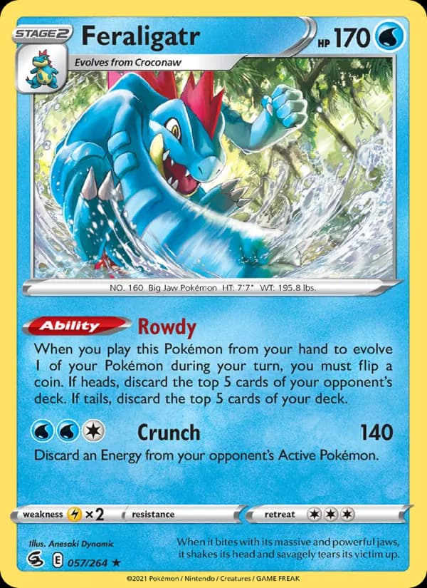 Feraligatr 57/264, Fusion Strike
