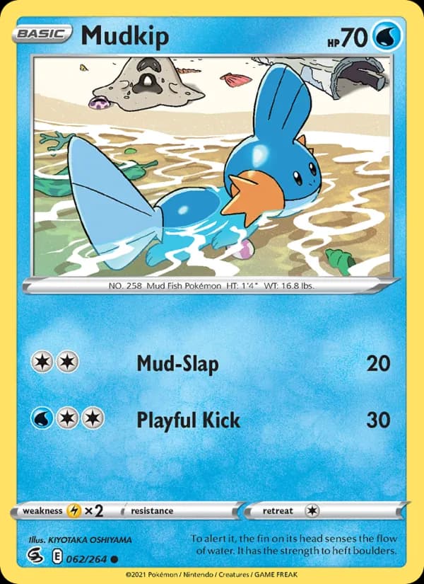 Mudkip 62/264, Fusion Strike
