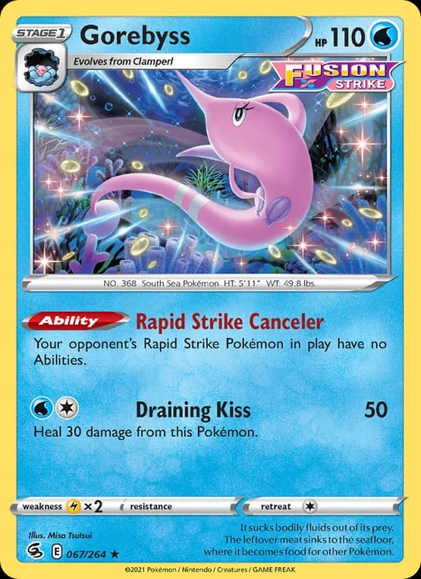 Gorebyss 67/264, Fusion Strike