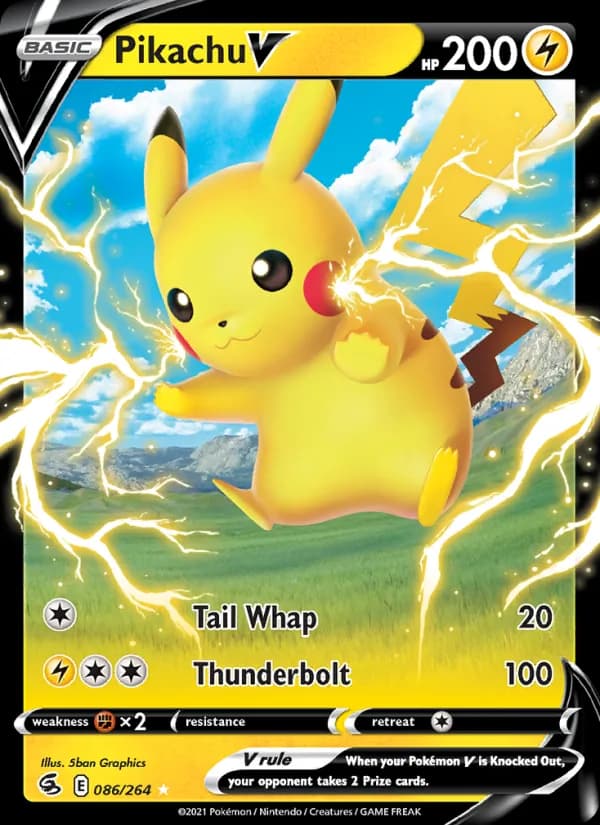 Pikachu V 86/264, Fusion Strike