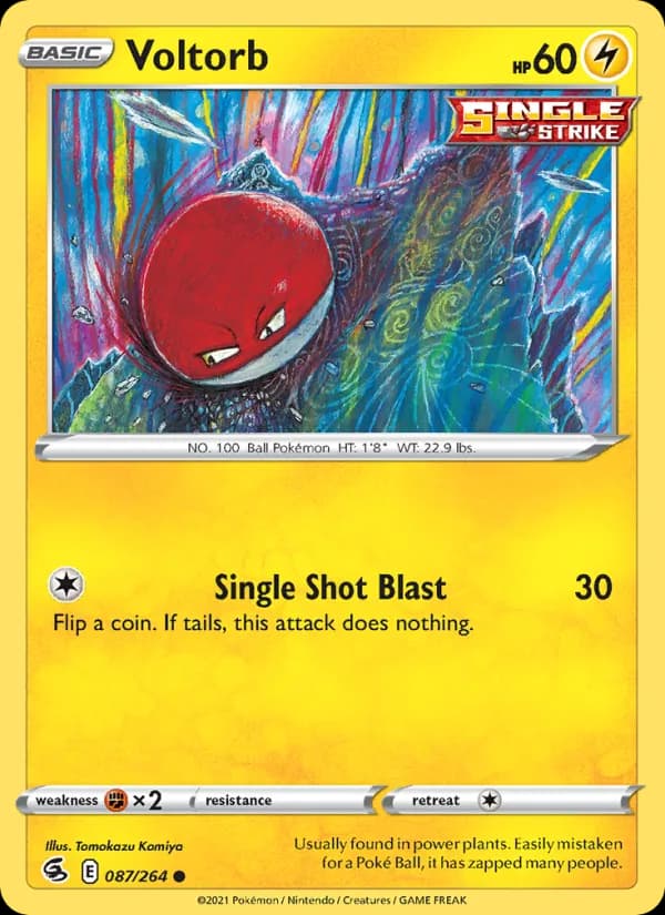 Voltorb 87/264, Fusion Strike