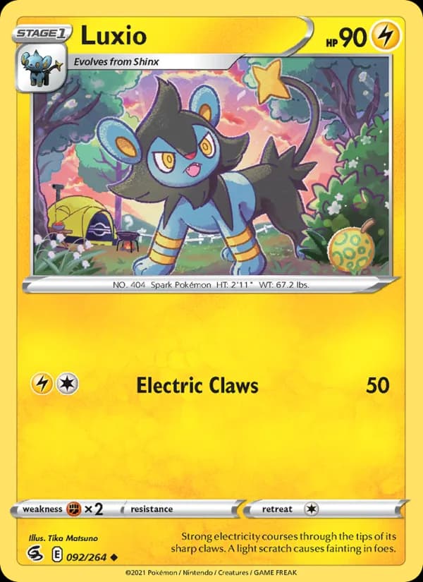 Luxio 92/264, Fusion Strike