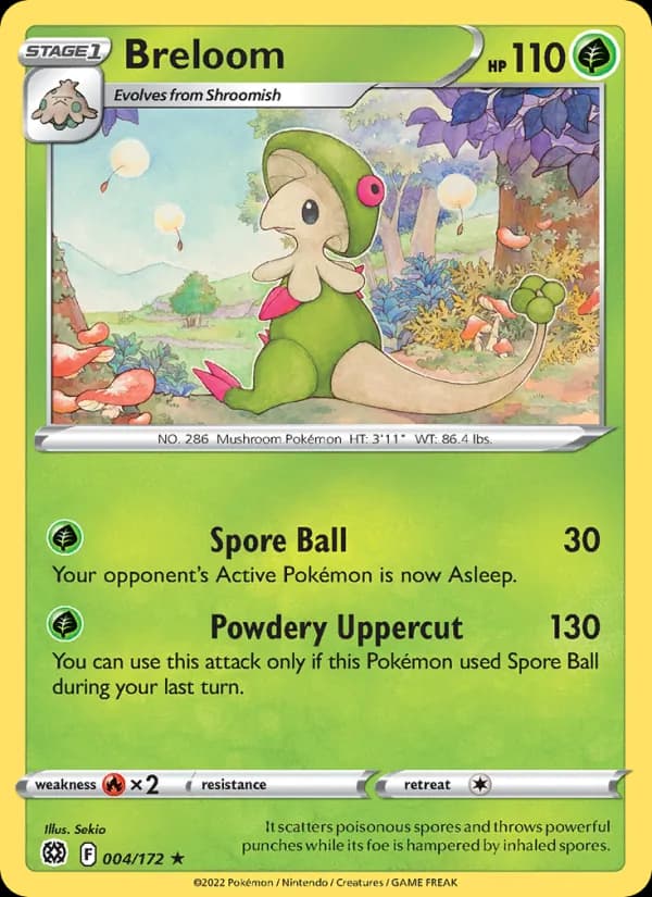 Breloom 004/172, Brilliant Stars