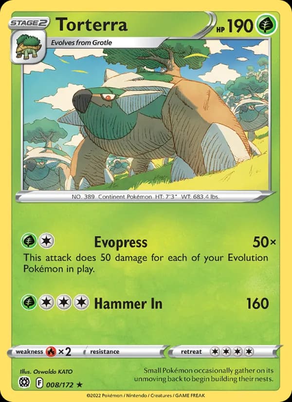 Torterra 008/172, Brilliant Stars