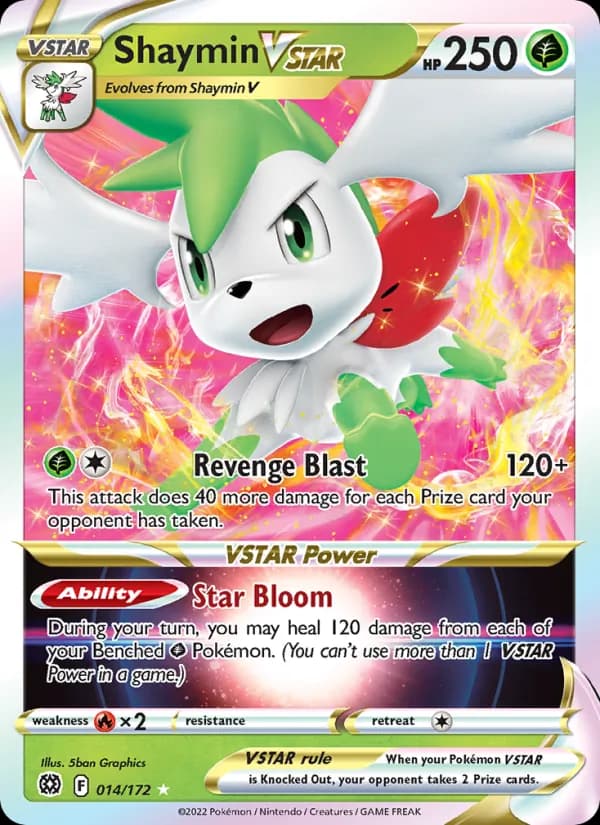 Shaymin VSTAR 014/172, Brilliant Stars