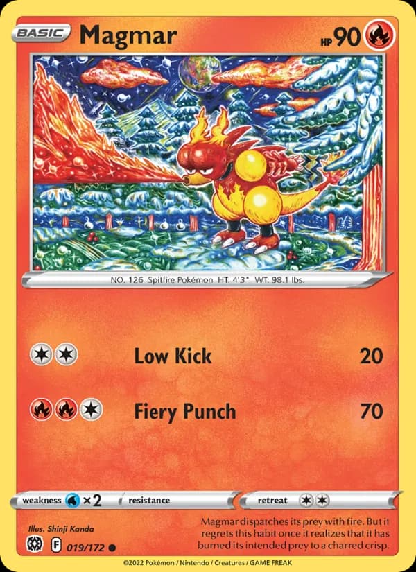 Magmar 019/172, Brilliant Stars