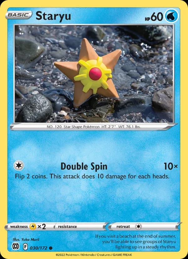 Staryu 030/172, Brilliant Stars