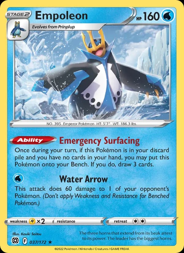 Empoleon 037/172, Brilliant Stars