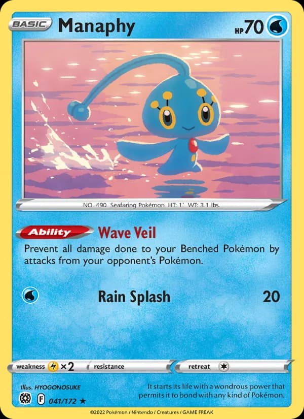 Manaphy 041/172, Brilliant Stars