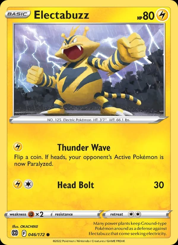 Electabuzz 046/172, Brilliant Stars