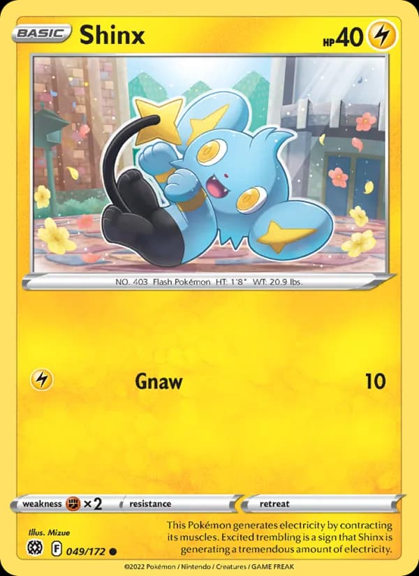 Shinx 049/172, Brilliant Stars