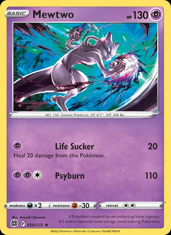 Mewtwo 056/172, Brilliant Stars