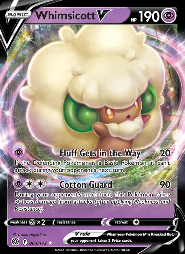 Whimsicott V 064/172, Brilliant Stars