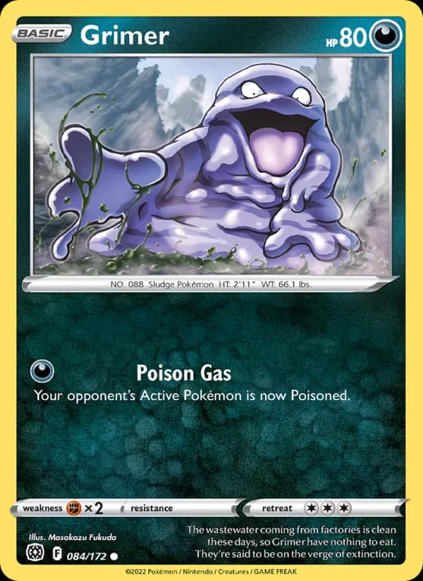 Grimer 084/172, Brilliant Stars