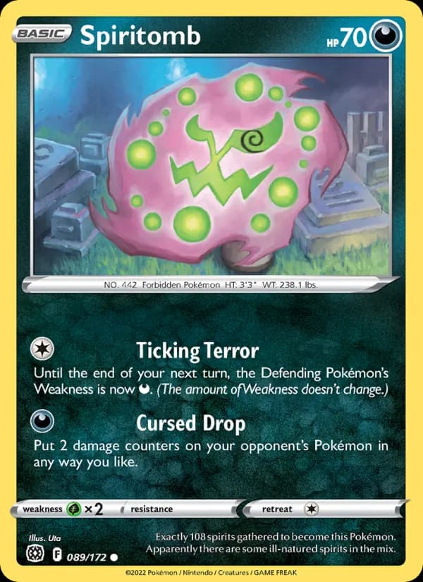 Spiritomb 089/172, Brilliant Stars