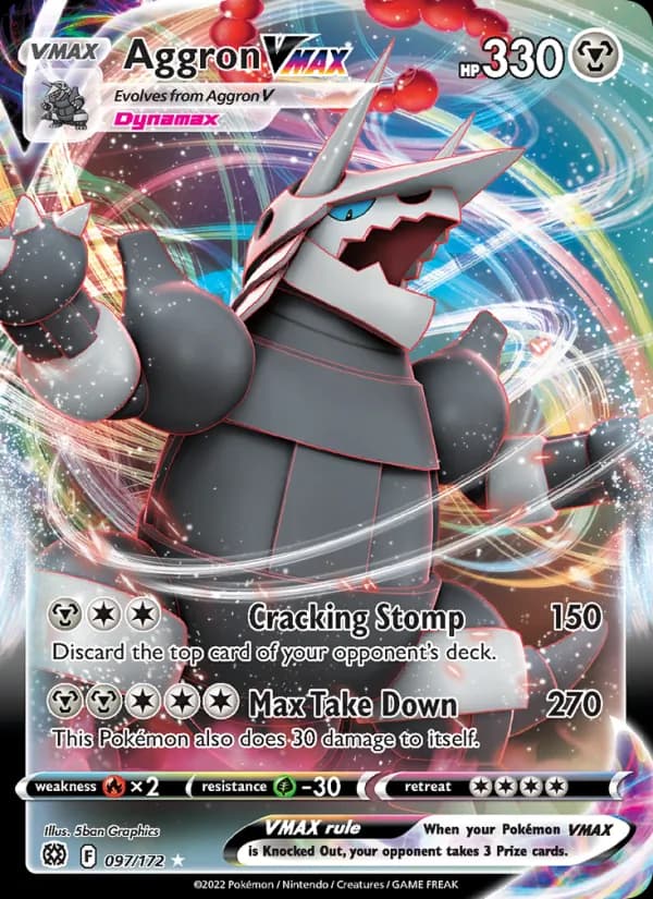 Aggron VMAX 097/172, Brilliant Stars
