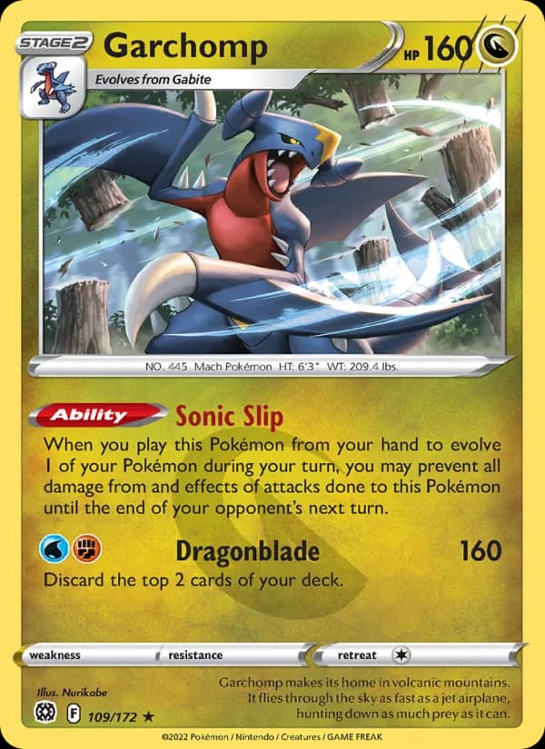 Garchomp 109/172, Brilliant Stars