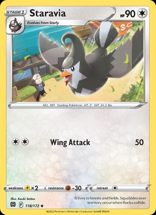 Staravia 118/172, Brilliant Stars