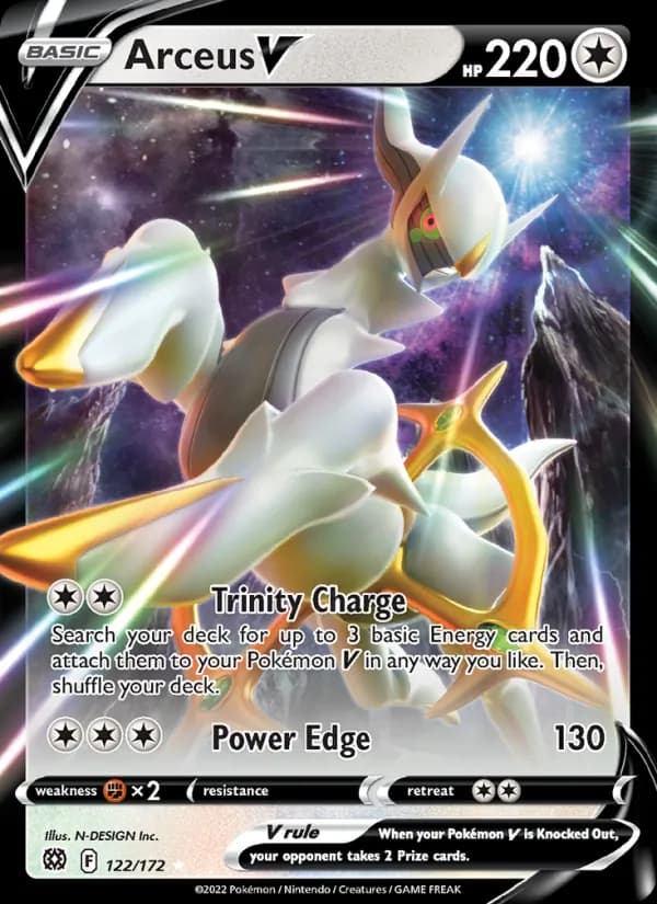 Arceus V 122/172, Brilliant Stars