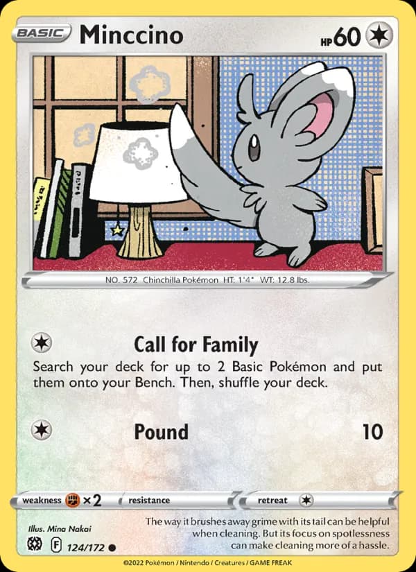 Minccino 124/172, Brilliant Stars