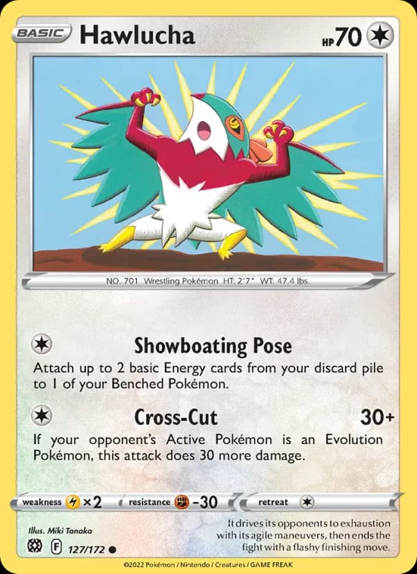 Hawlucha 127/172, Brilliant Stars
