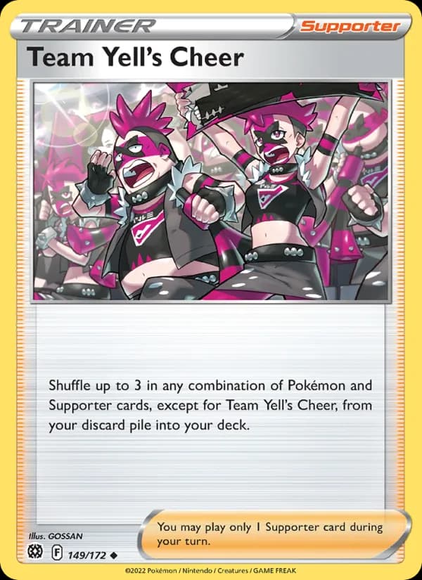 Team Yell's Cheer 149/172, Brilliant Stars