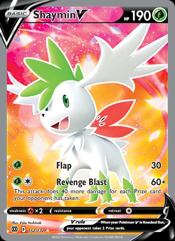 Shaymin V 152/172, Brilliant Stars