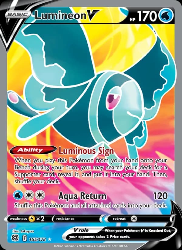 Lumineon V 155/172, Brilliant Stars
