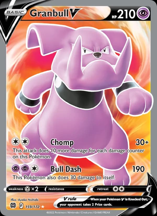 Granbull V 159/172, Brilliant Stars