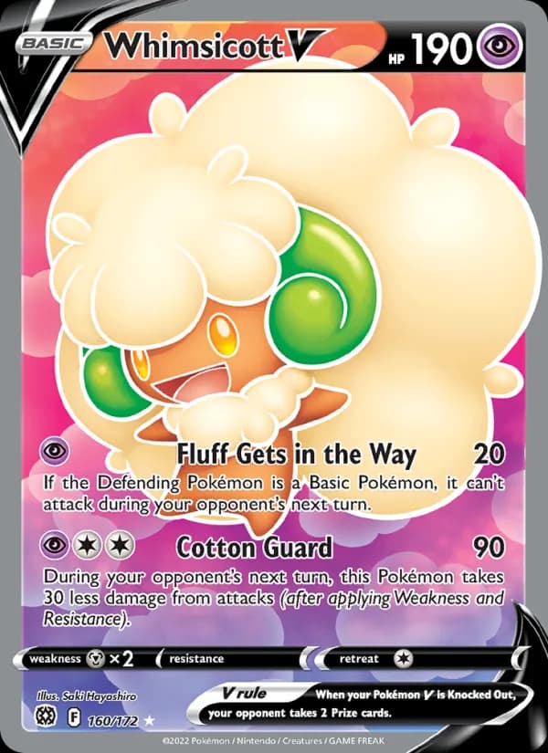 Whimsicott V 160/172, Brilliant Stars