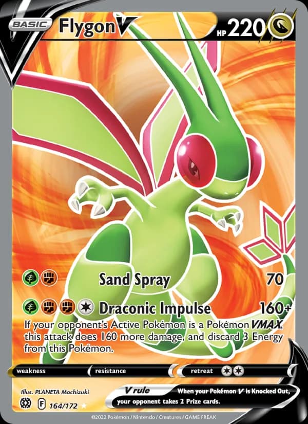 Flygon V 164/172, Brilliant Stars