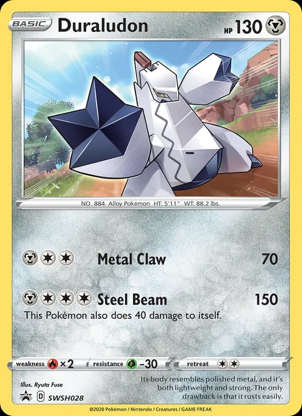 Duraludon SWSH028/307, SWSH Black Star Promos