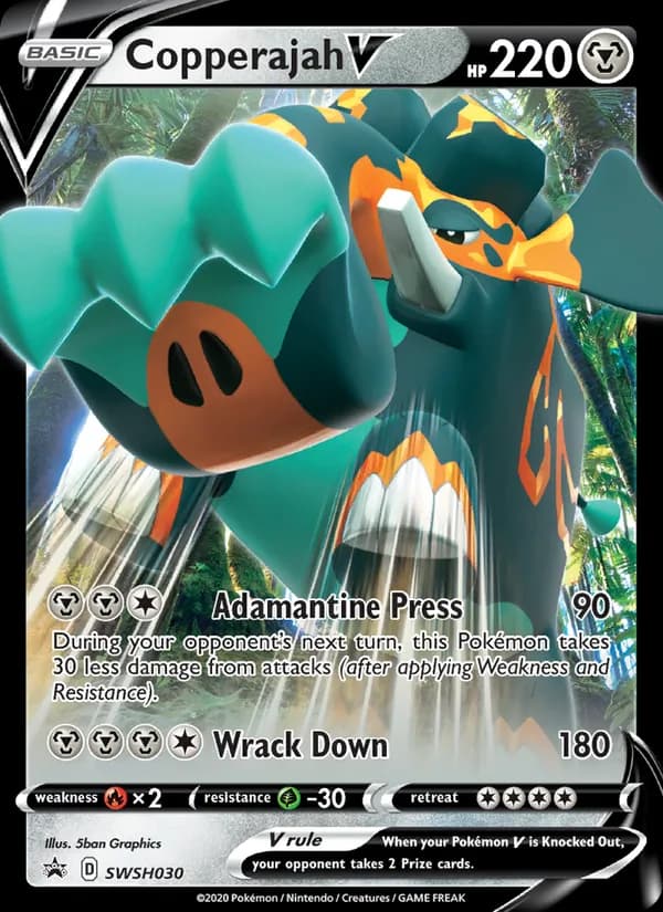 Copperajah V SWSH030/307, SWSH Black Star Promos