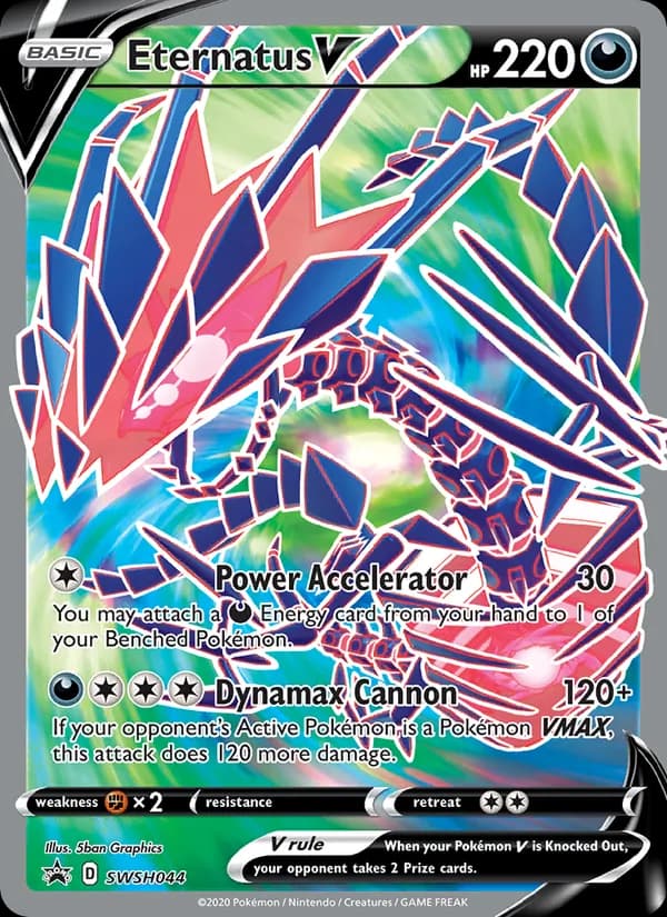 Eternatus V SWSH044/307, SWSH Black Star Promos