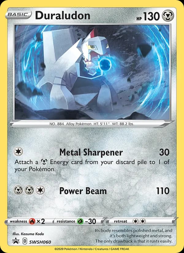 Duraludon SWSH060/307, SWSH Black Star Promos