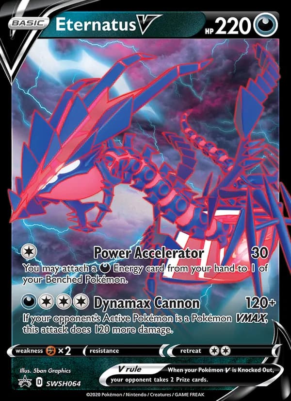 Eternatus V SWSH064/307, SWSH Black Star Promos